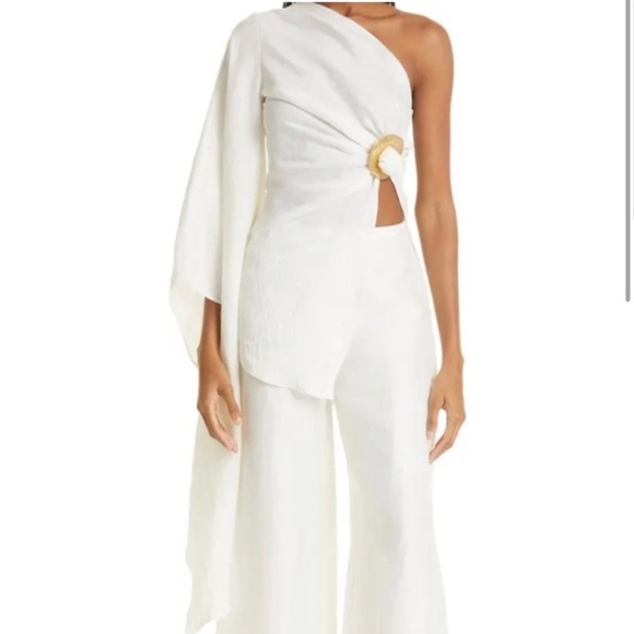 Cult Gaia Jadis Top off white - size Small, new with tags - Picture 2 of 14